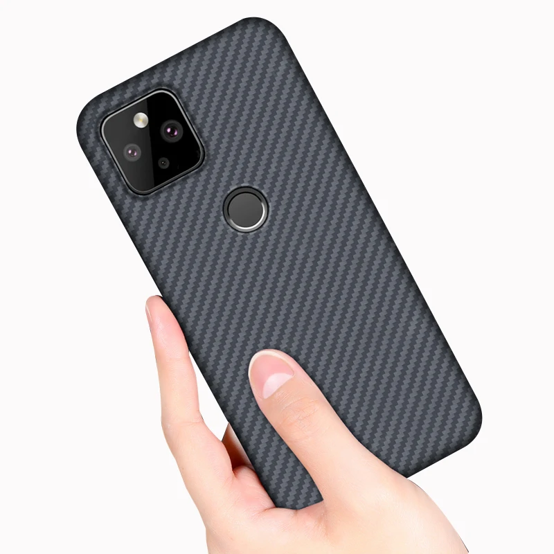 pure carbon fiber protective case for google pixel 5 pixel 5 pixel 4a 5g aramid fiber ultra thin shockproof business phone case free global shipping
