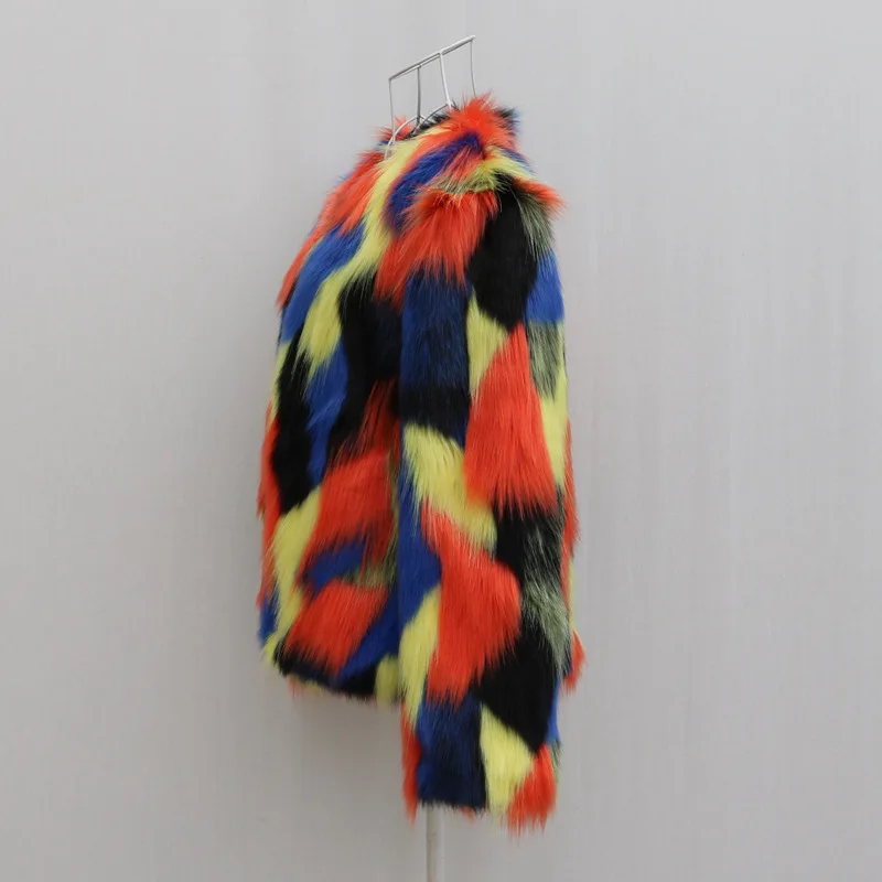 Женские короткие меховые куртки большого размера S/9Xl зимние и осенние пальто