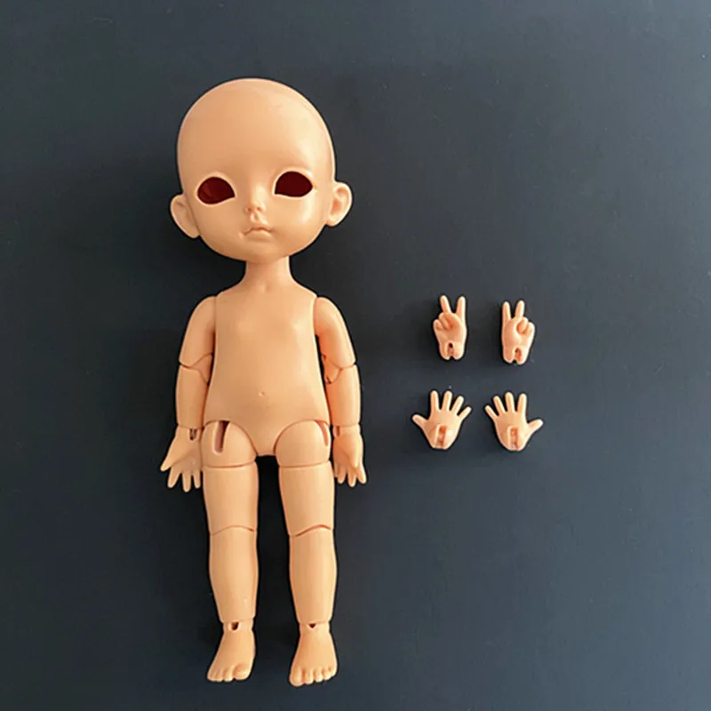 GaoshunBJD 1/8 счастливая желтая кукла из смолы форма для тела Модный милый подарок на
