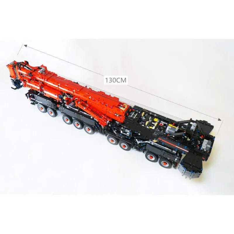 KEJI MOC 20920 LTM11200 Liebherrr RC строительные блоки с дистанционным управлением наборы