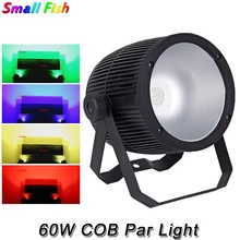Алюминиевый Чехол COB Par Cans 60 Вт высокая яркость RGB 3 в 1