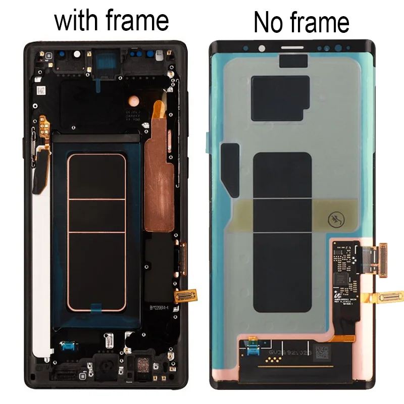 Pantalla LCD Super AMOLED de 6,4 pulgadas para Samsung Galaxy Note 9, montaje de digitalizador con cristal trasero, N960, N960F-1