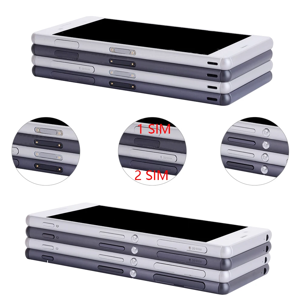 ЖК-дисплей 5 2 "без битых пикселей для SONY Xperia Z3 D6603 D6633 D6653 L55T сенсорный экран с