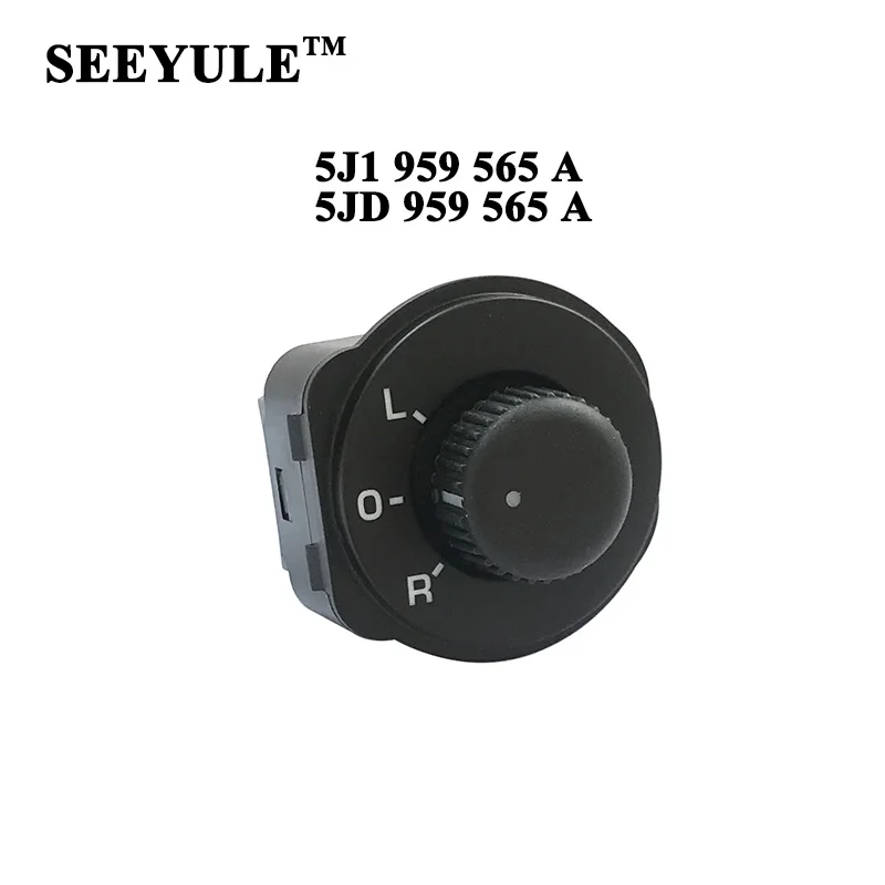 1 шт. SEEYULE 5J1 959 565 A / 5JD Автомобильные Боковые зеркальные переключатели аксессуары