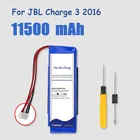 Аккумулятор GSP1029102A на 11500 мА  ч для JBL Charge 3 Charge 3 Charge 32016 версия, пожалуйста, проверьте место 2 красных провода