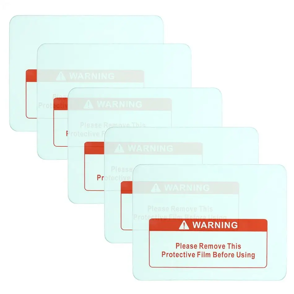 Шлемы для сварки 5 шт./лот прозрачная запасная Защитная крышка защитная пластина