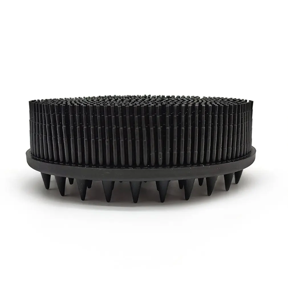 

Силиконовая Двухсторонняя щетка для шампуня и ванны, многофункциональная Массажная щетка для шампуня для взрослых и детей, щетка для ванны