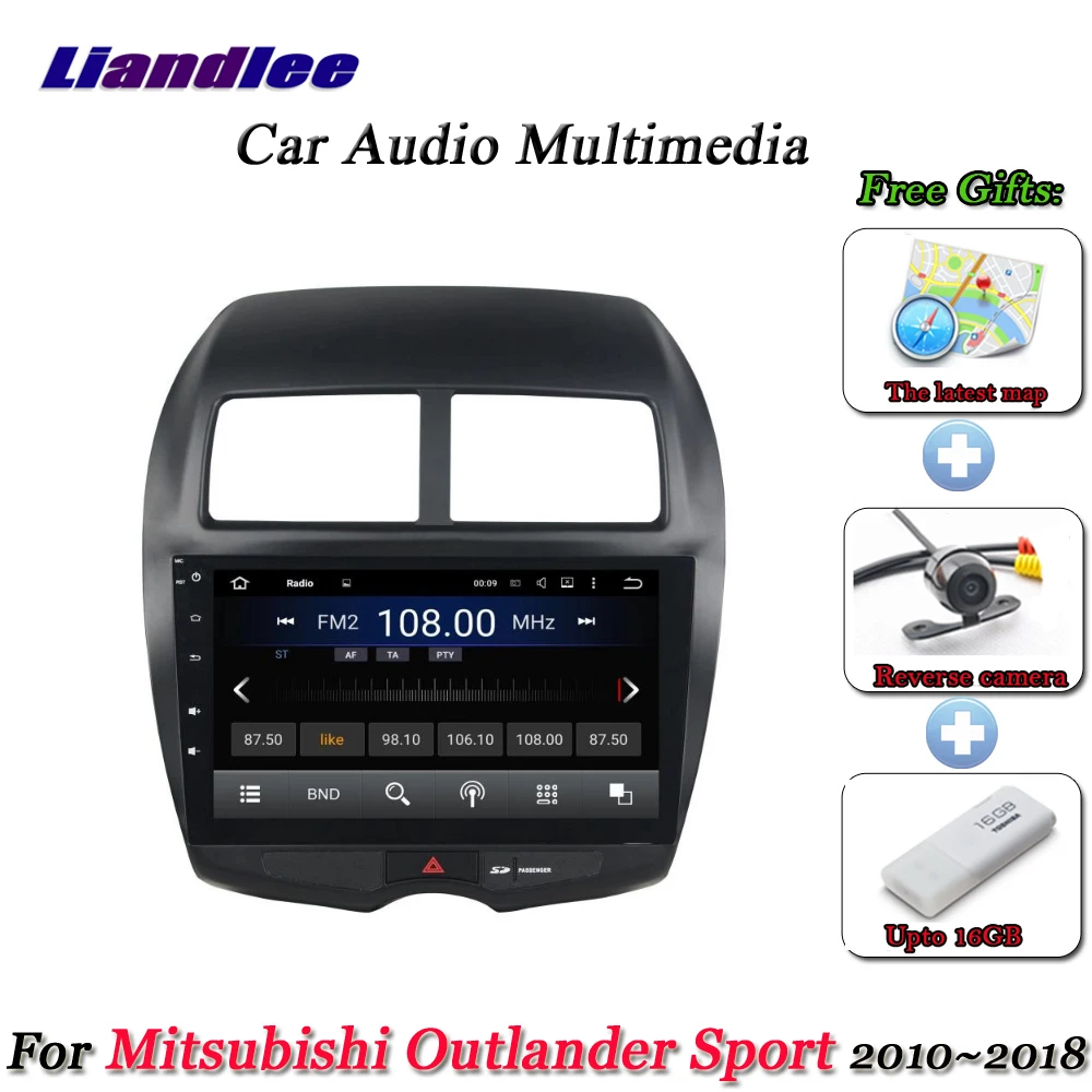 Автомобильная Мультимедийная система Android для Mitsubishi Outlander Sport 2010-2018 стерео видео