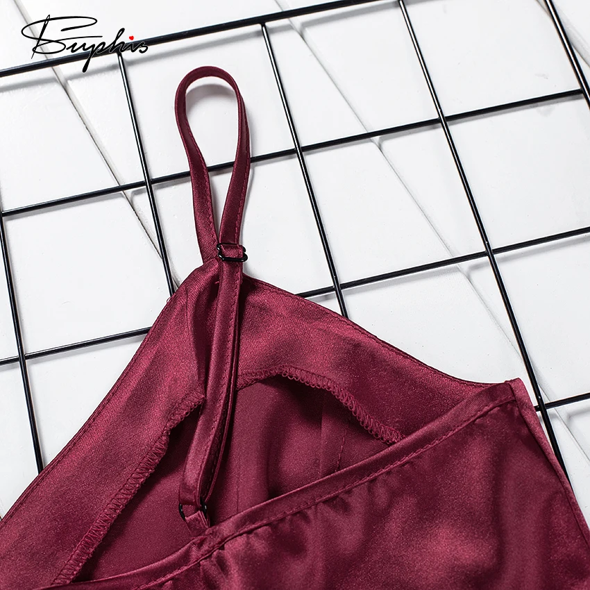 Suphis винтажный сексуальный сатиновый Топ без рукавов и кружевные шорты летние