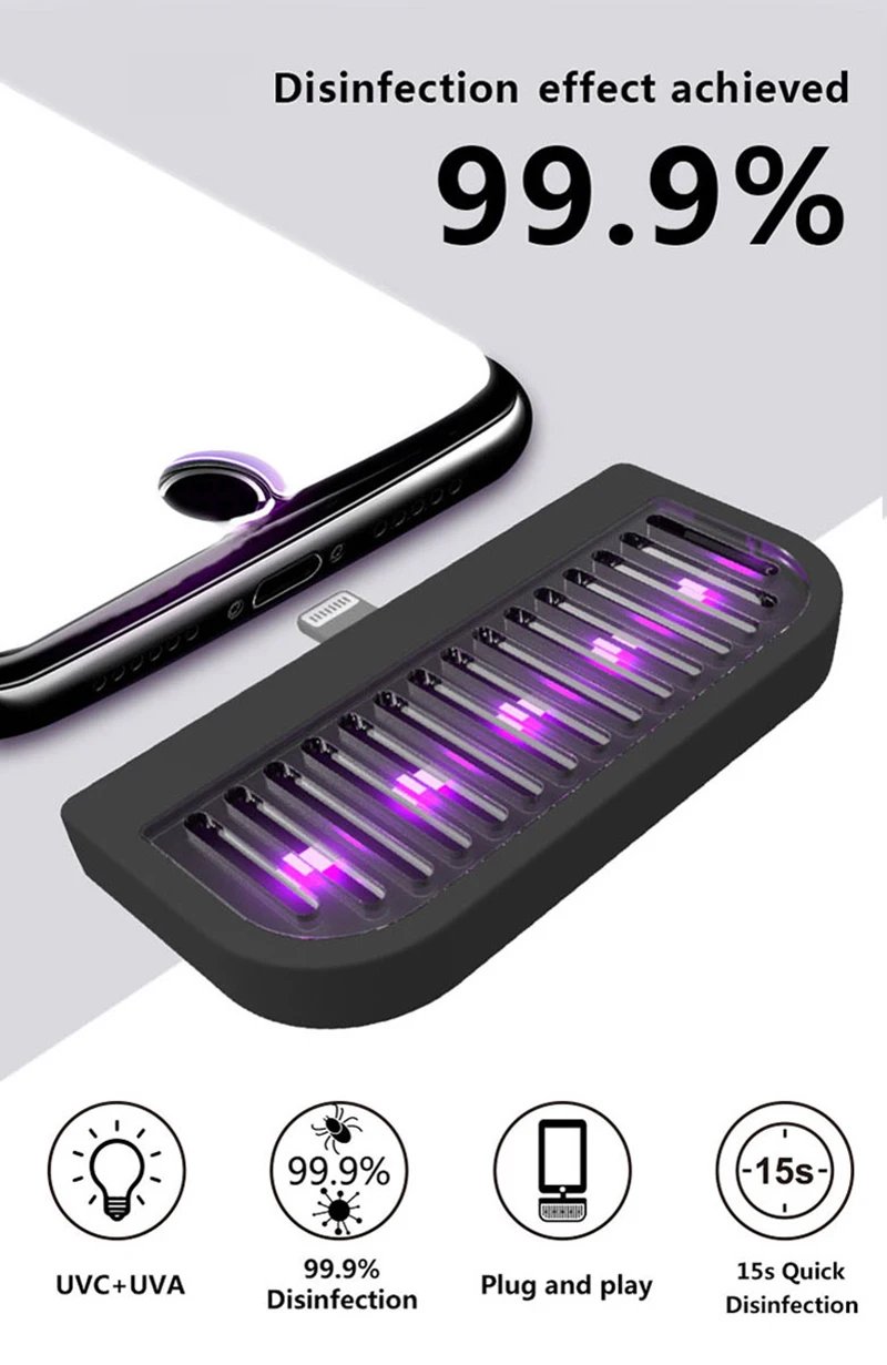 

Portable UV Sterilizer Sanitizing Wand Portable UV Disinfection Lamp For Home Travel Mini Ultraviolet Disinfection Lamps