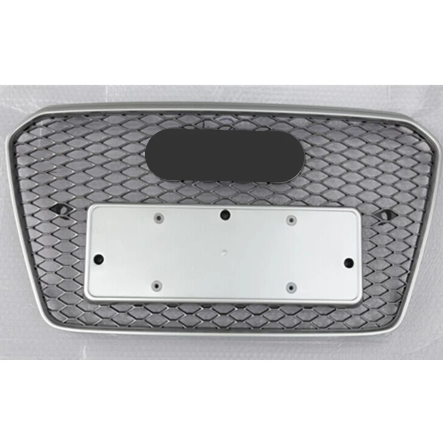 Для RS5 стиль Передняя Спортивная Шестигранная сетчатая сотовая бленда гриль