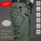 S-6XL мужские повседневные брюки-карго водонепроницаемые уличные походные армейские тактические тренировочные брюки камуфляжные военные мужские брюки с несколькими карманами