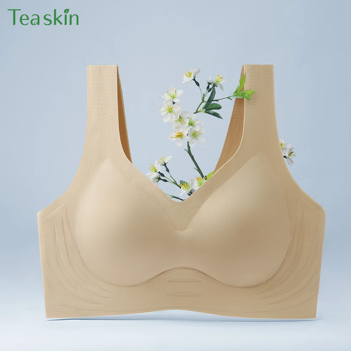 

Мягкий антибактериальный бюстгальтер-Бралетт с полной чашкой