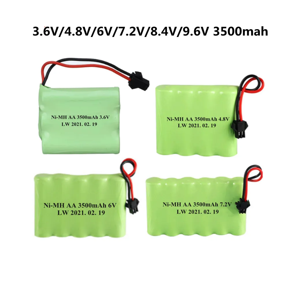 36 v48 v6v72 v84 v96 v 3500mah ni mh aa перезаряжаемые ба