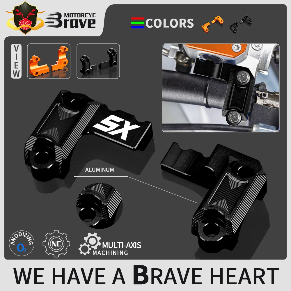 

Motorcycle Master Cylinder Protectors Cover For KTM 125 150 250 300 350 400 450 500 SX 2014 - 2017 2018 2019 2020 2021 2022