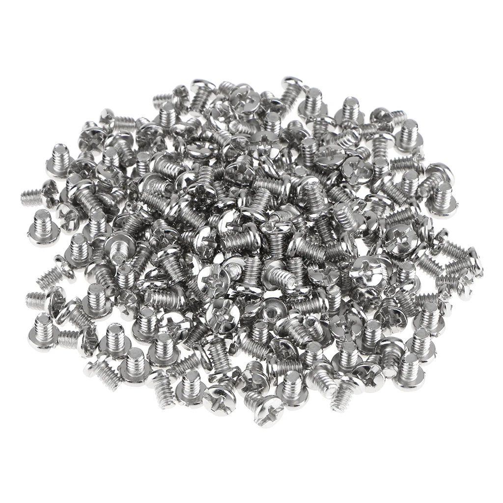 100 шт. M3.5x6mm плоский головкой жесткий диск Винт для жесткого диска компьютера ПК