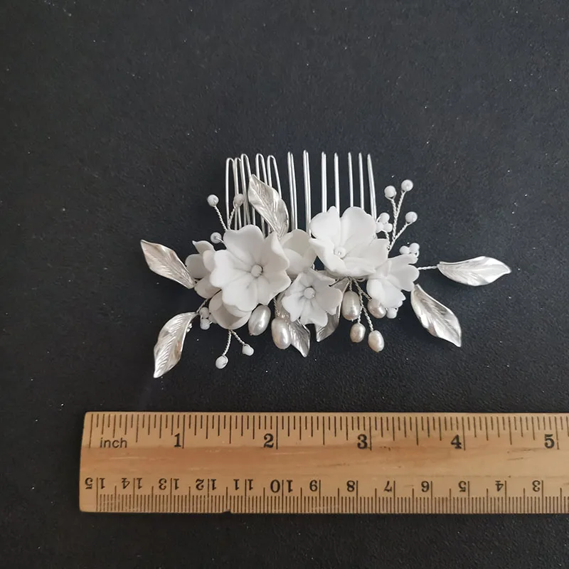 SLBRIDAL ручной работы отбирает первоклассный пресноводный жемчуг церам цветок