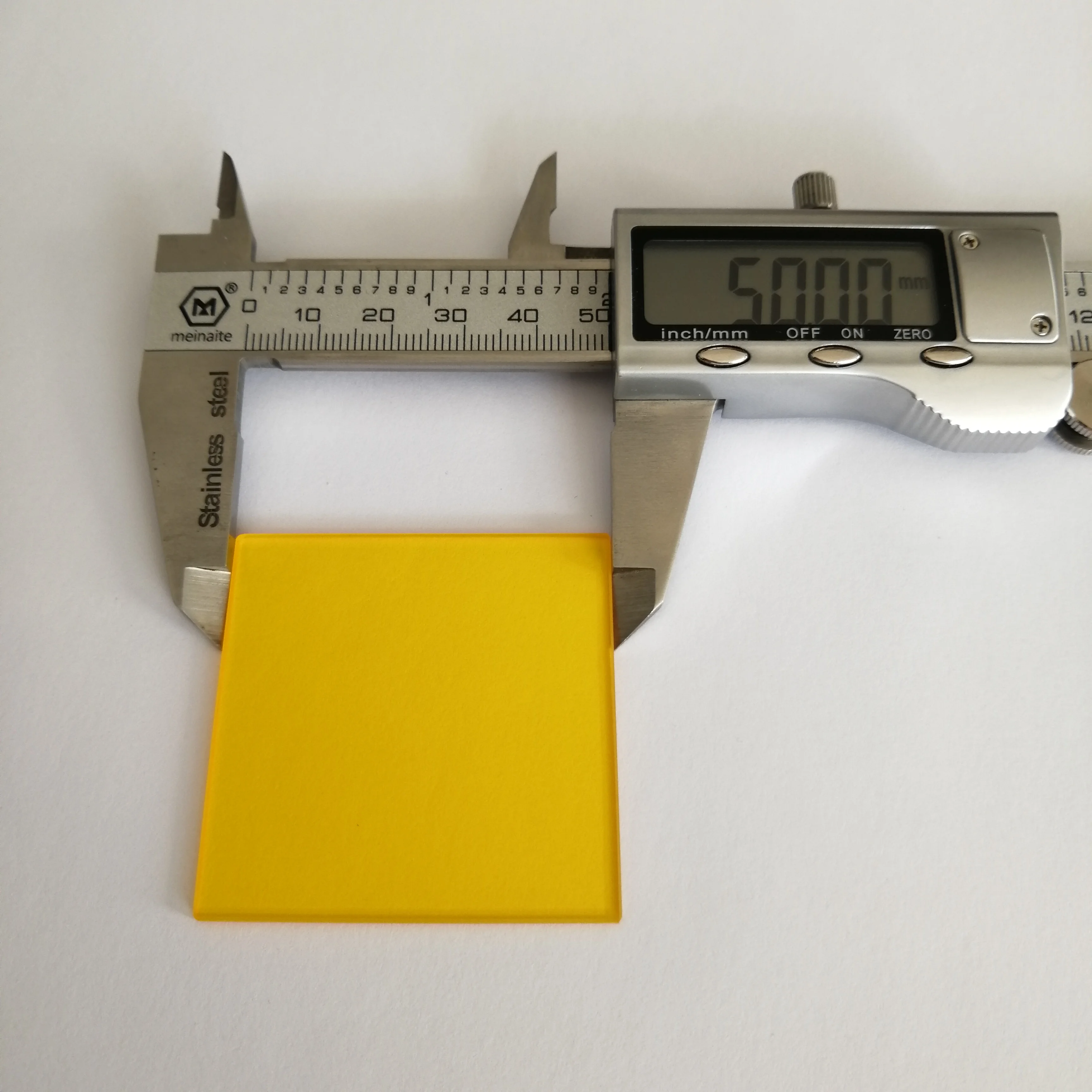 50*50*2 0 мм 510nm фильтр Longpass золотисто желтое Оптическое стекло JB510 GG515|Оптические