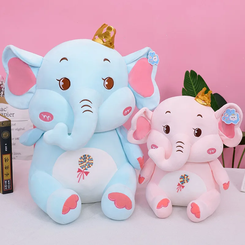 

Cute Stuffed Animal Elephant Doll Soft Plush Toys Birthday Christmas Gifts for Kids Girlfriend