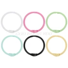 Кольца-обручи для книг 10 шт., металлические кольца-обручи для альбомы Сделай Сам школы и офиса, для переплета книг