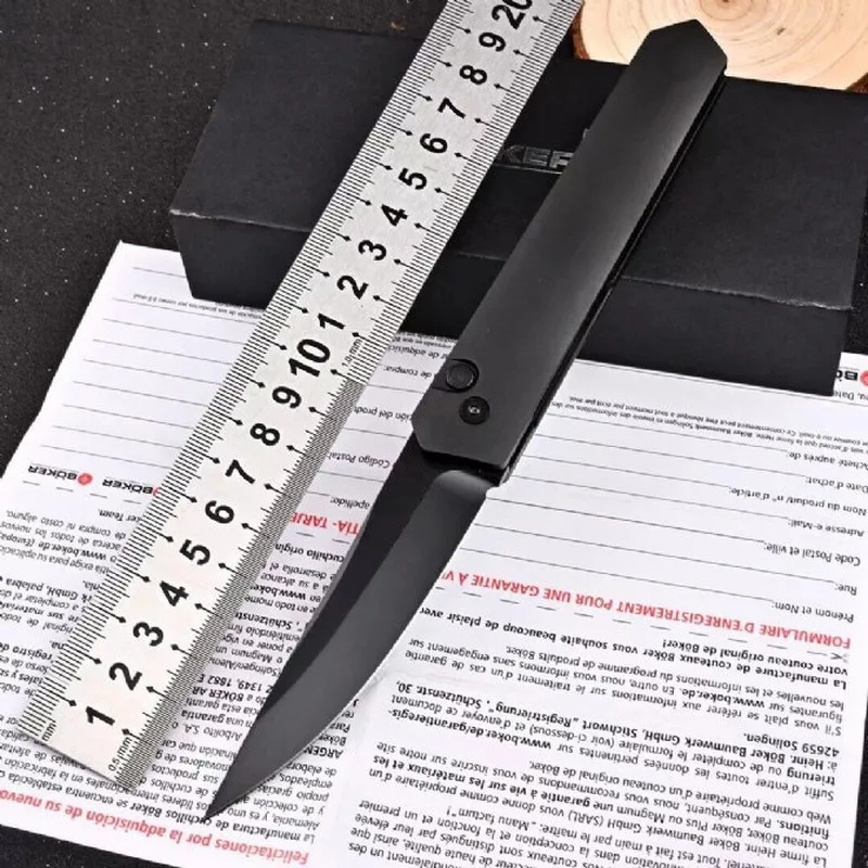 

High Hardness Black Aviation Aluminum Handle Titanium Plated Surface Outdoor Survival Portable Jungle Tactical Adventure Tool