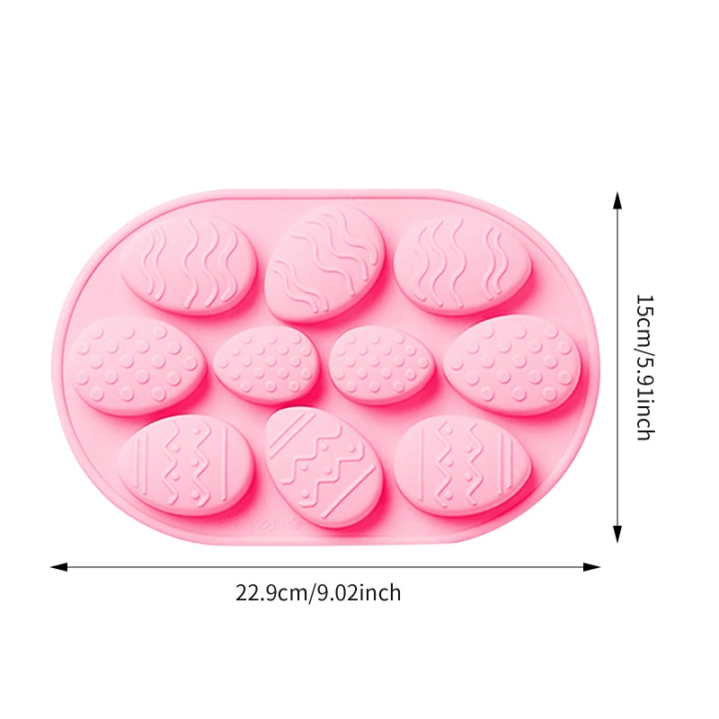 

3D Surprise Egg Rabbit Shape Cake Mold Easter Chocolate Silicone Mold Food-grade Silicone Non-sticky DIY Baking Tray Kitchen Too