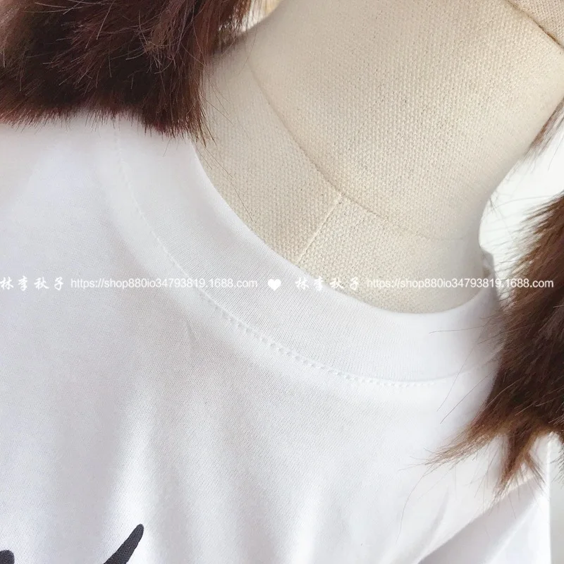 

Children's clothing 2021 summer new girl suit fashion round neck pullover T-shirt with half-length yarn skirt two-piece trend
