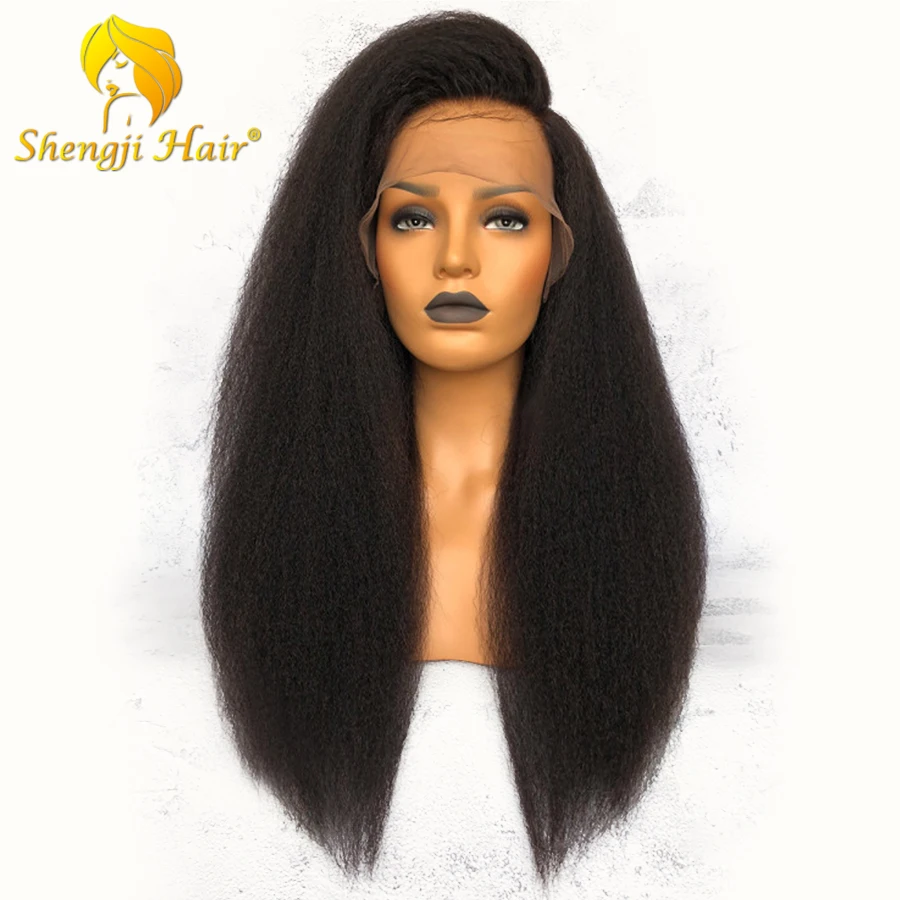 Парик из человеческих волос с кружевом спереди парик предварительно выщипанный