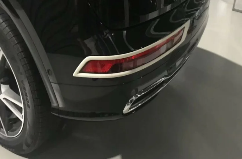 

Для Audi Q5 2018 2019 2020 ABS хромированный задний отражатель противотумансветильник РА крышка наклейка украшение отделка Аксессуары