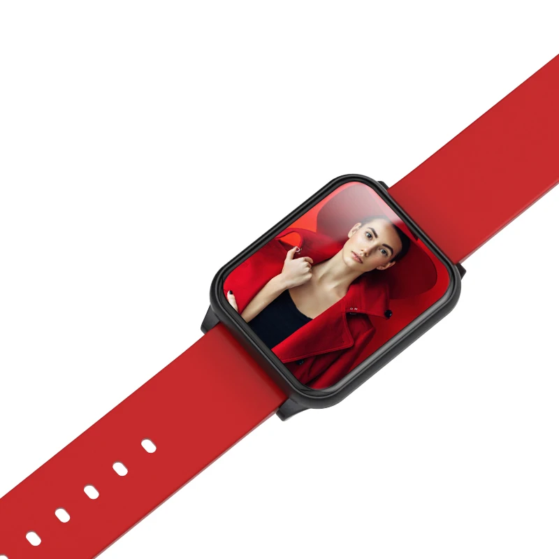 Z02-RED Спортивные Смарт-часы TEZER Z02, монитор сердечного ритма, измеритель артериального давления, IP67, водонепроницаемые, для Android/IOS, умные часы, браслет, красный - Цвет: Z02-RED