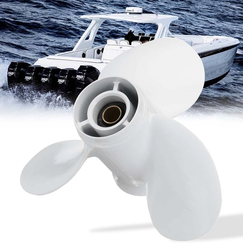 Подвесной Пропеллер для судового двигателя 3 Bladed Rotary Paddle 683 45941 00 El 9 1/4X12 Yamaha 15Hp