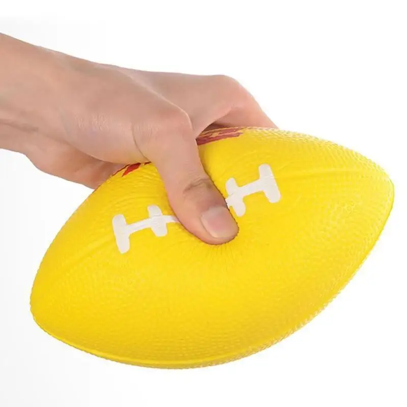 

1pc Outdoor Sports Rugby Balls Squeeze Foam Stress Relieve Balls for Stress Reliever