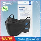 Elough Black KN95 маска для рыбы 10-100 шт. FFP2 маски для лица mascarilla fpp2 homologada 4-слойная многоразовая маска