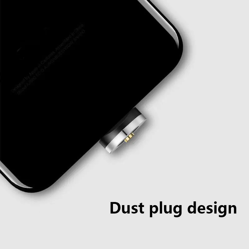 Кабель Micro-USB Магнитный светодиодный свет быстрая зарядка type-c кабели для