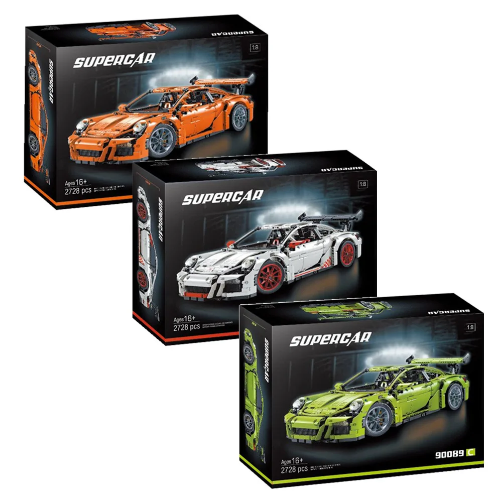 

Детский конструктор idea City Speed champion Sport Orange Super Racing Car 42056, технический автомобиль GT3 RS, детские игрушки, рождественские подарки