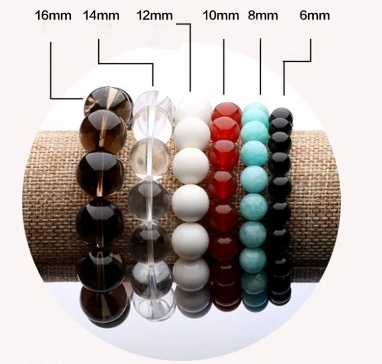 Natural Stone Pink Opal Bracelet Quartz Stretch Bracelet Fashion Healing Jewelry 6/8/10mm Bead Pulseras New Arrival