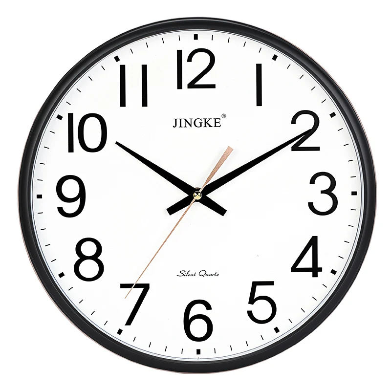 Настенные часы простой белый круглый новый дизайн настенных часов украшение для