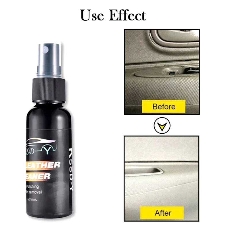 Средство для ухода за автомобилем очиститель кожаного сиденья полировки панели