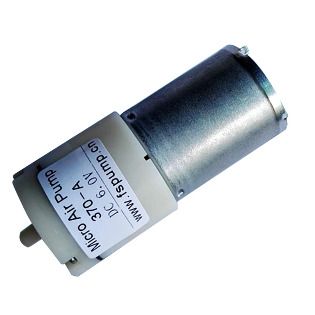 Миниатюрный воздушный насос с двигателем 370 6 В постоянного тока кислородный для