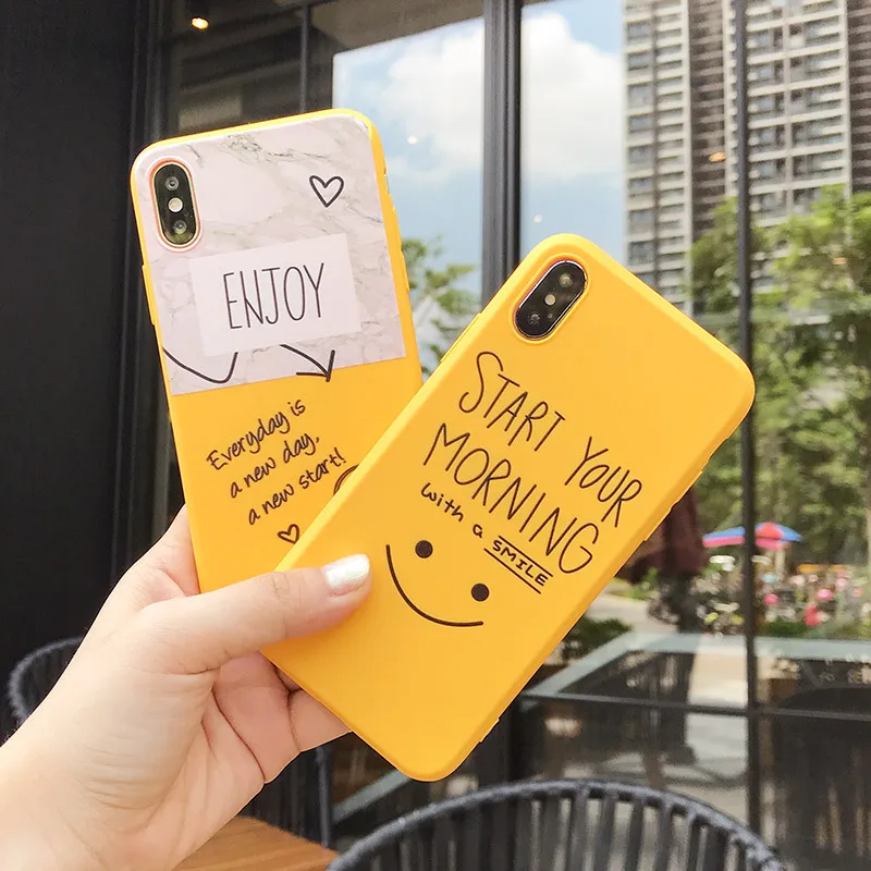 Модный простой чехол с забавными граффити для пар iphone 7 plus 8 6 Оригинальный