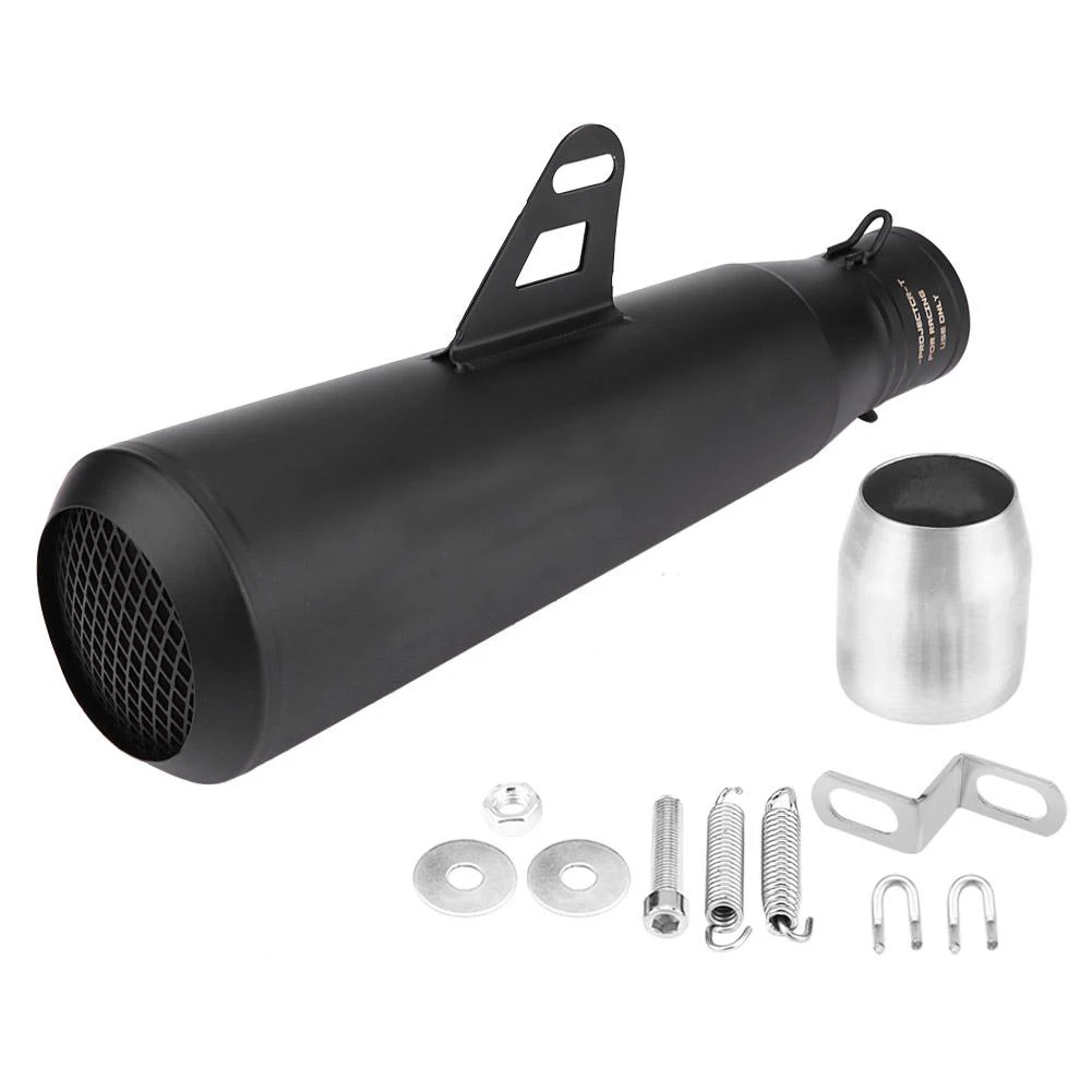 51 мм универсальный глушитель выхлопной трубы для мотоцикла кафе гонщика Kawasaki Honda