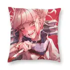 Наволочки My Hero академия, украшение для дивана, кровавый химико Тога, Аниме Манга, квадратный чехол для подушки 45x45 см