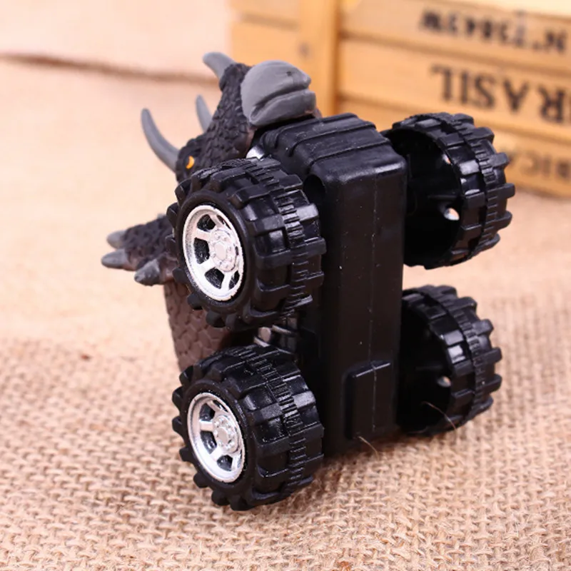 Для автомобилей вытяните назад автомобиль Игрушка Дино с большими шинами колеса