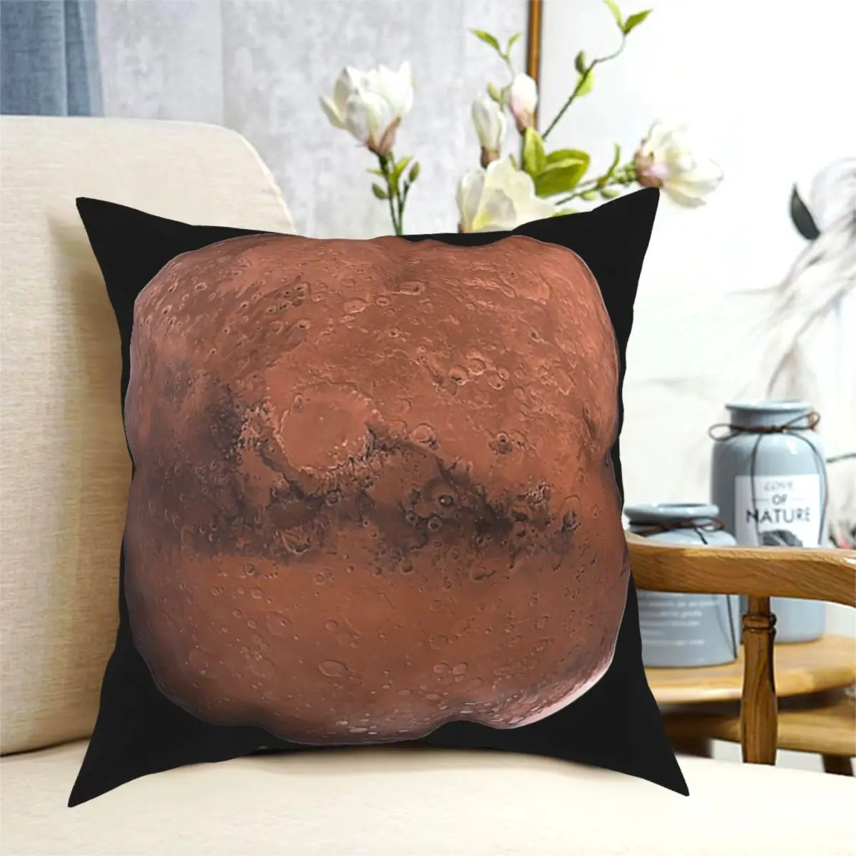 

Mars Throw Pillow Cushion Cover Decorative Pillowcases Case Home Sofa Cushions 40x40,45x45cm(Double Sides)