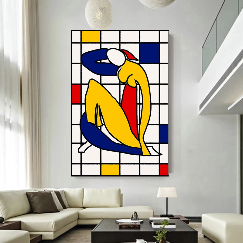 

Henri Matisse Color Abstract Classic reproduction Canvas Painting Print Art Wall Pictures for Living Room Hotel Porch Home Decor