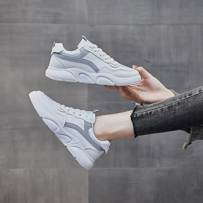 

Platform Sneakers Women Shoes Woman Sneaker White Women's Sneakers Femme Spring 2021 Chunky Shoes Woman Fashion Casual Sneaker