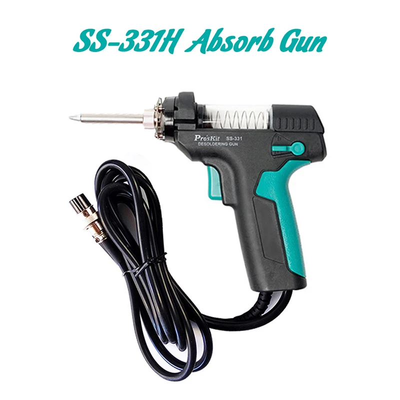 Pro'sKit аксессуары для SS-331H электрическая станция для распайки оловянного пистолета всасывающий оловянный насос фильтр труба сопло нагреватель игла коврик пружина