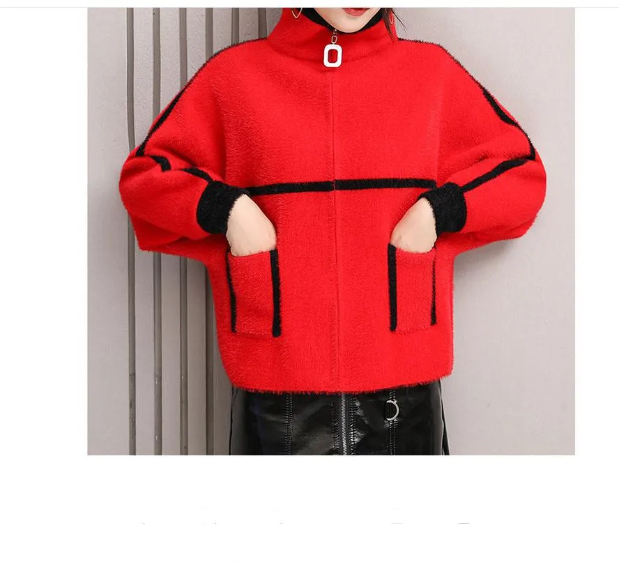 

Женский свитер-пальто с длинным рукавом, весна-осень-зима 2021