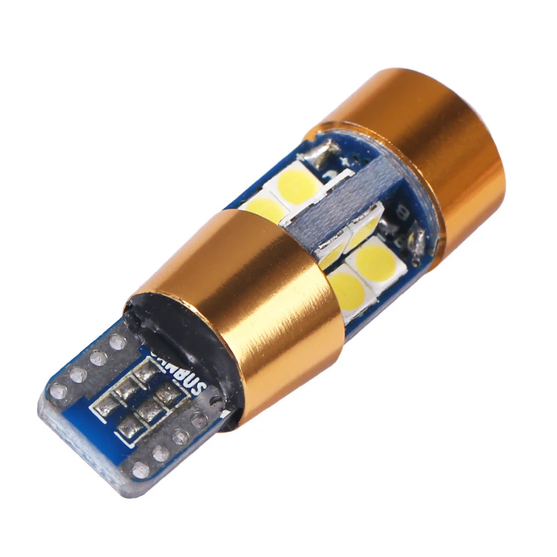 Автомобильная 19led маленькая лампа T10 3030 W5W 12V 5W яркий без светильник с линзой