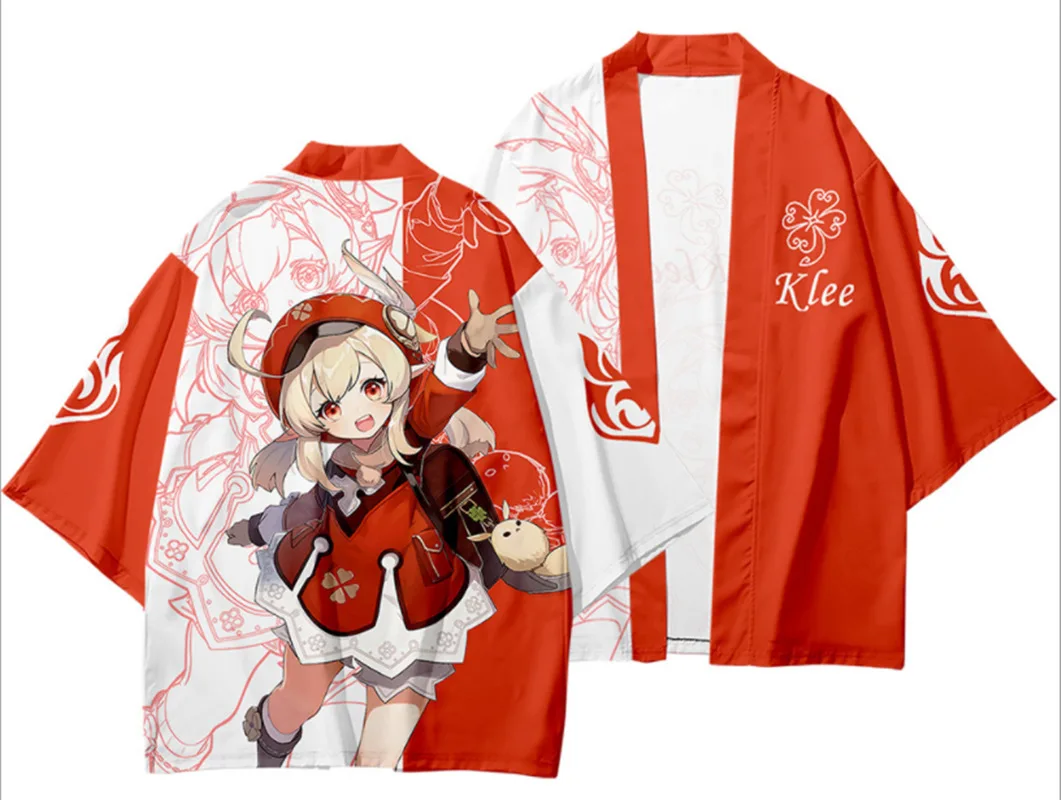 Кимоно для косплея Нового Аниме Genshin